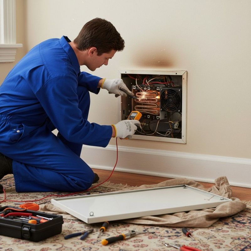 Electric Wall Heater Service detail