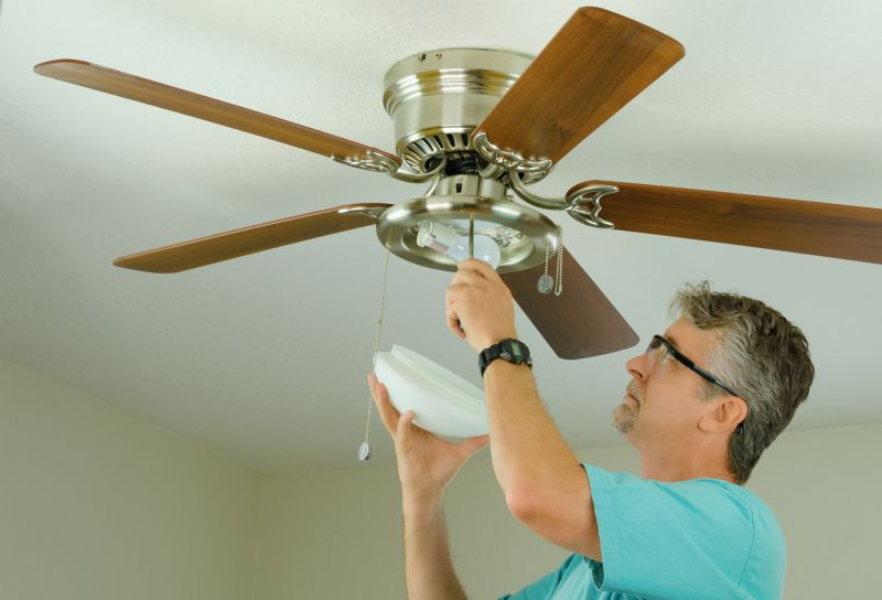 Hanging Fan Installation in Wilmington, NC